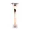 Anillo de compromiso de rosa con diamante de talla marquesa, Image 3