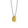Collar de cadena con diamantes amarillos en forma de pera en oro amarillo, Image 2