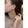 Pendientes Largos con Perlas de Mar - Colección Ruban, Image 2