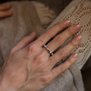 Anillo con Perlas de Mar - Colección Ruban - Photo 1