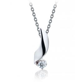 Colgante con Diamante de 3 mm - Colección Ruban