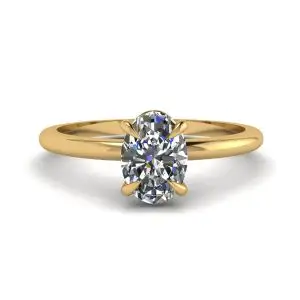 Anillos de compromiso de diamantes de 1 2 quilate entrega en Mexico