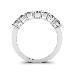 Anillo Eternal Seven Stone Diamond en oro blanco de 18 quilates - Photo 1