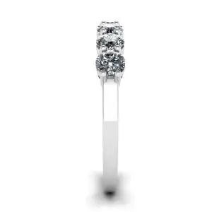 Anillo Eternal Seven Stone Diamond en oro blanco de 18 quilates - Photo 2