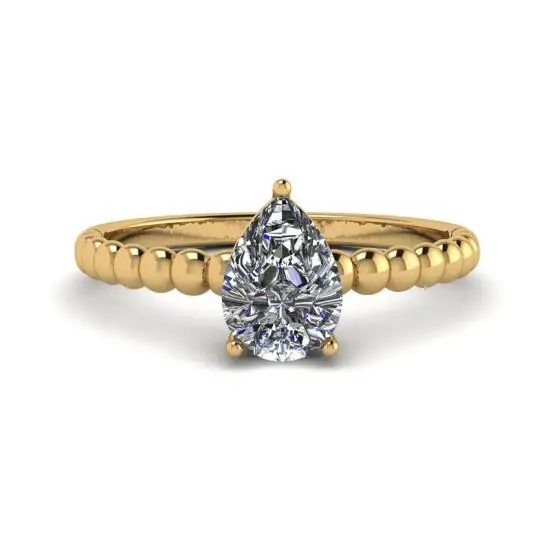 Anillo corte de pera online