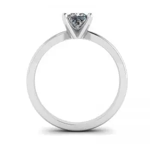 Anillo de diamantes de talla princesa - Photo 1