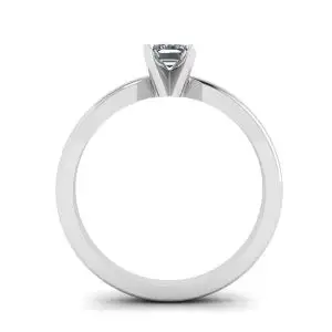 Anillo con Diamante Talla Esmeralda - Photo 1