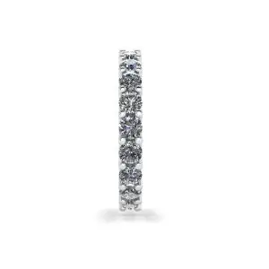 Elegante banda de diamantes con diseño de eternidad - Photo 2