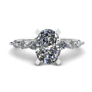 Anillos con diamantes grandes best sale