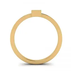 Anillo pequeño Princess Diamond La Promesse en oro amarillo - Photo 1