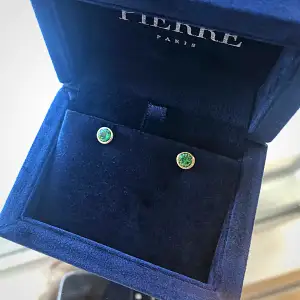 Aretes de Esmeralda en Oro Amarillo - Photo 4