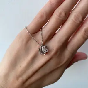 Colgante estrella de David con diamantes  - Photo 4