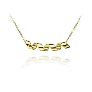 Collar Sonrisa en Oro Amarillo 18K - Colección Ruban