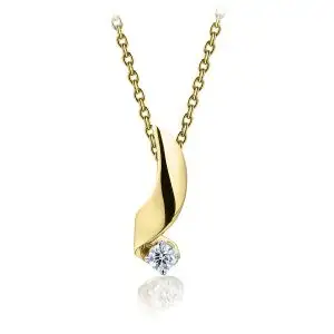 Colgante con Diamante de 3 mm - Colección Ruban - Photo 1