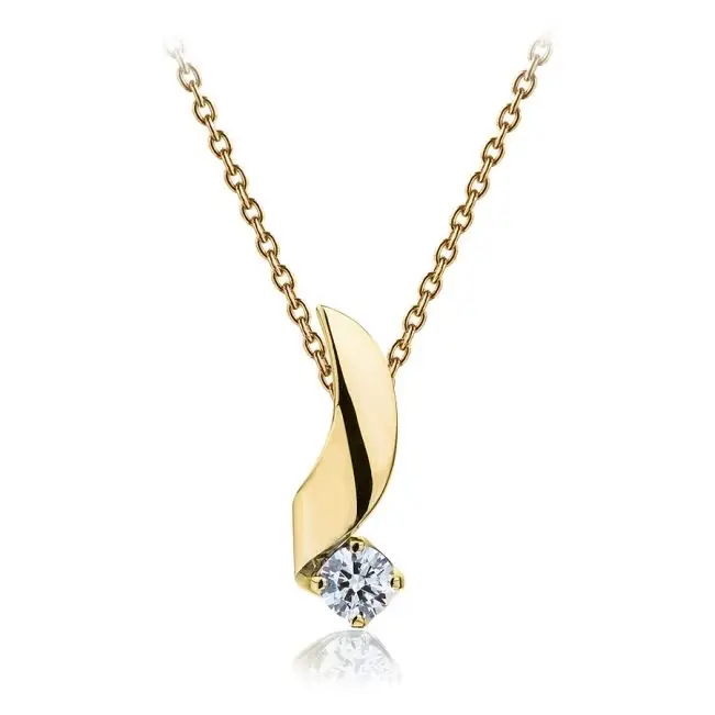 Colgante con Diamante de 4,5 mm - Colección Ruban - Photo 1